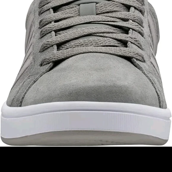 K-Swiss Men's Low-top Sneakers COURT TIEBREAK SDE Casual Gray Shoe 07012-339-M - Picture 6 of 7